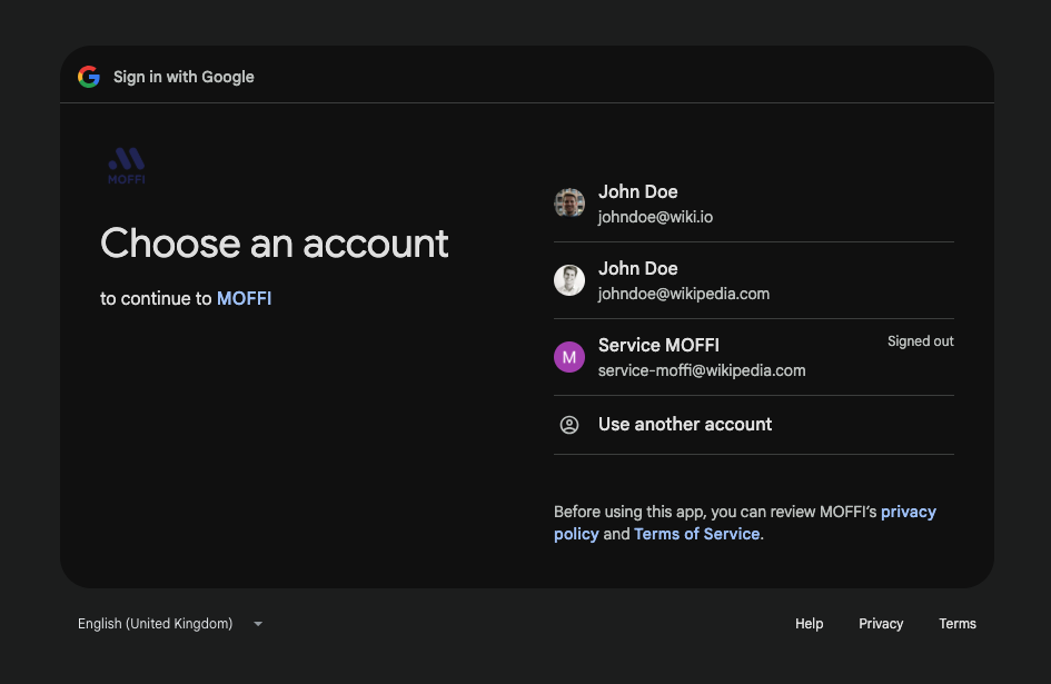 Synchronisation lieu de travail avec Google